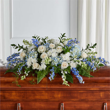 Timeless Essence Casket Spray –  The Flower Shop For All Occasions, California MO