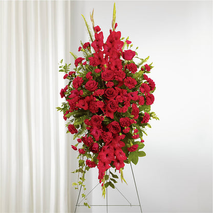 From the Heart Standing Spray –  The Flower Shop For All Occasions, California MO