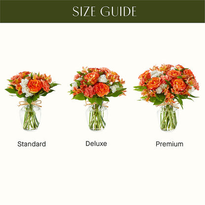 Apricot Glow Bouquet –  The Flower Shop For All Occasions, California MO