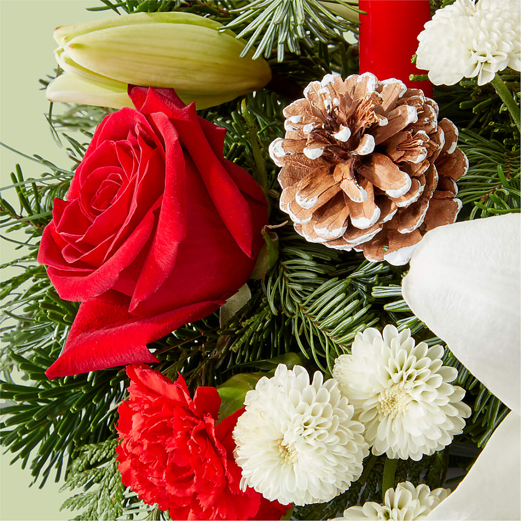 Seasonal Festivities Centerpiece –  The Flower Shop For All Occasions, California MO