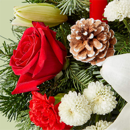 Seasonal Festivities Centerpiece –  The Flower Shop For All Occasions, California MO