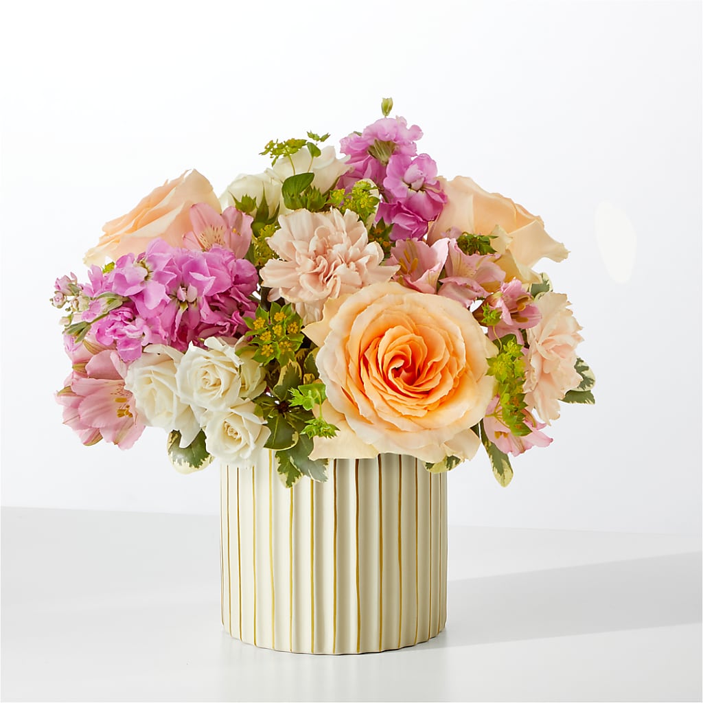 Paradise Bouquet with Ivory Vase –  The Flower Shop For All Occasions, California MO