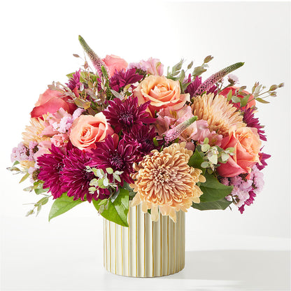 Berry Cobbler Bouquet with Ivory Vase –  The Flower Shop For All Occasions, California MO