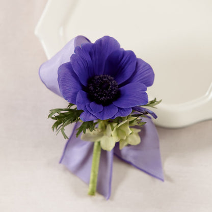 Purple Passion Boutonniere –  The Flower Shop For All Occasions, California MO