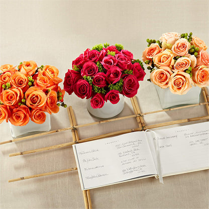 Dawn Rose Centerpiece –  The Flower Shop For All Occasions, California MO