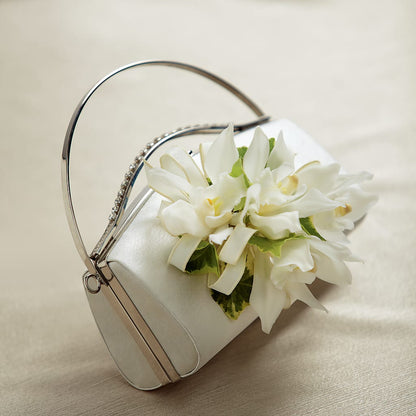 White Purse Decor –  The Flower Shop For All Occasions, California MO